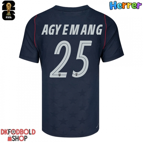 Forente stater Patrick Agyemang #25 Udebanetrøje VM 2026 Kort ærmer